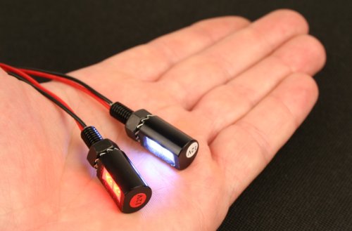 Lámpara led roja para panel 24V DC PilotLights miniatura 4