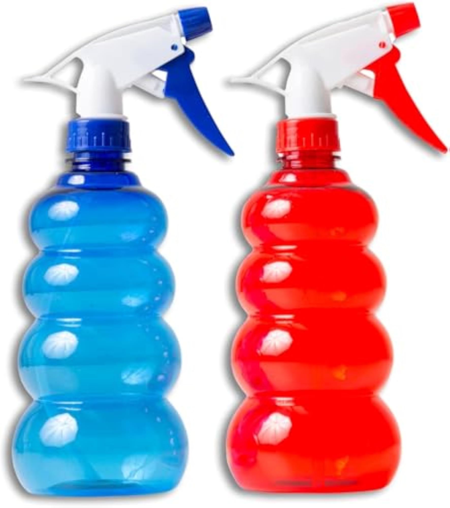 12oz Plastic Spray Bottles - 3 Pack for Hair & Cleaning