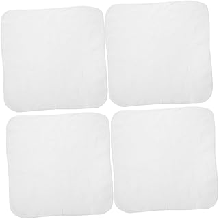 4Pcs Reusable Cheesecloth for Straining Unbleached Yarn Filter Cloths with Hemmed Edges for Tea Juice Baking and Tofu Staining