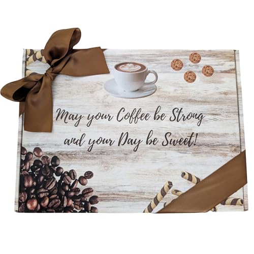 Gourmet Coffee Gift Box | Coffee Lover Gift Basket for Birthday, ...