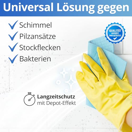 Schimmelspray Nanoprotect Schimmelentferner für verschiedene Oberflächen