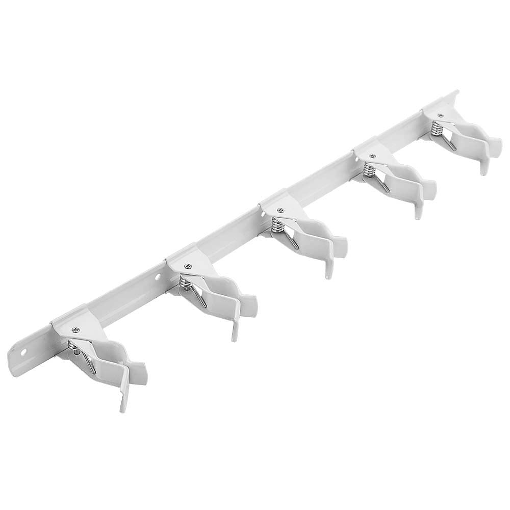 National Hardware N112-078 V8519 Tool Storage Clip in White finish