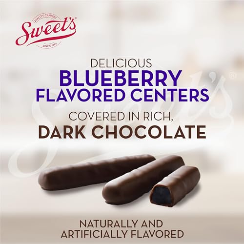 Sweet Candy Company Dark Chocolate Fruit Flavored Sticks - Gourmet Chocolate Covered Sticks, Orange, Blueberry, Cherry, Gift Idea for Holidays, Gluten Free, Kosher - 10.5 oz Box (Pack of 3) - Thumbnail 3