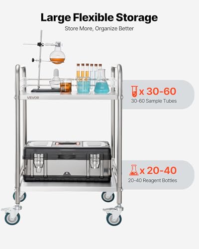 VEVOR Stainless Steel Cart