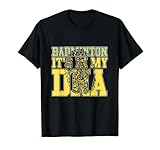 Badminton It's In My DNA Shuttlecock Player Coach Graphic T-Shirt