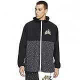 Jordan Classics Veste coupe vent à capuche pour homme Noir/noir Taille M, Noir   Noir, M