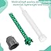 IANFAN 50 Pieces 3.5 Inch Epoxy Mixing Nozzle Tip, Static Mixing Nozzle Adhesive Cartridges Tip for AB Two-Component Cartridges 50ml/1.7oz(16-Element, 1:1 & 2:1 ratios)