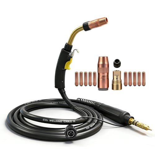 Niceweld Heavy Duty Miller Mig Gun Replacement Compatible with Bernard BTB 400A Q40 Guns Miller connector 15ft 15AE8EMC (400A Q40)