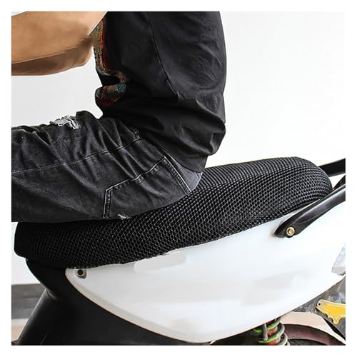 Funda asiento moto universal transpirable cubierta de protección con malla 4