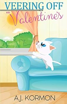 Paperback Veering Off on Valentine's (Halloway Hills Middle School Mysteries) Book