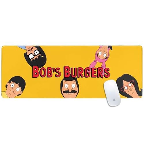 Skinit Large Gaming Mouse Pad - Officially Licensed Family Stare Design with Stitched Edges, Waterproof, Non-Slip Rubber Base, Desk Mat for Keyboard & Mouse, 31.5" x 11.8" inches