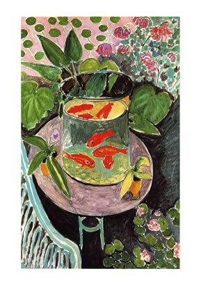 Matisse Poisson rouge tableau mat encadré qualité musée