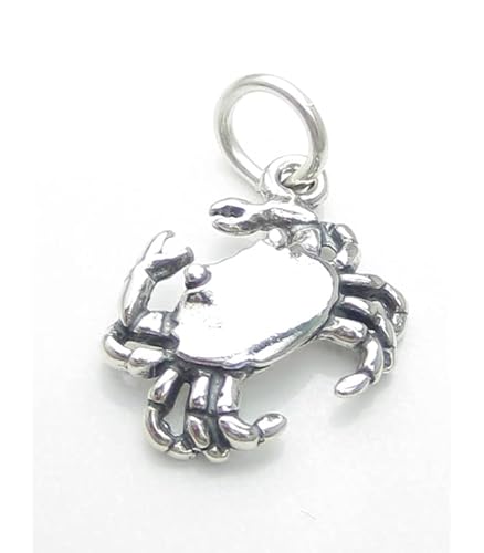 Ciondolo in argento sterling granchio .925 x 1