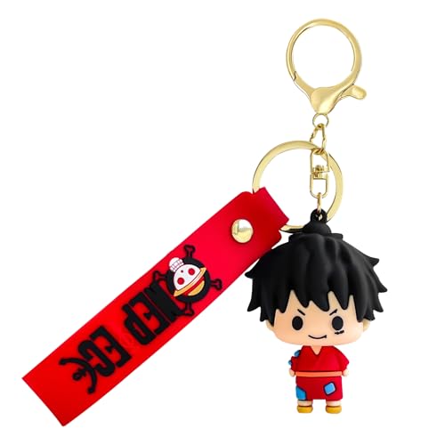 Porte-clés anime One Piece figurine manga pour sac à dos