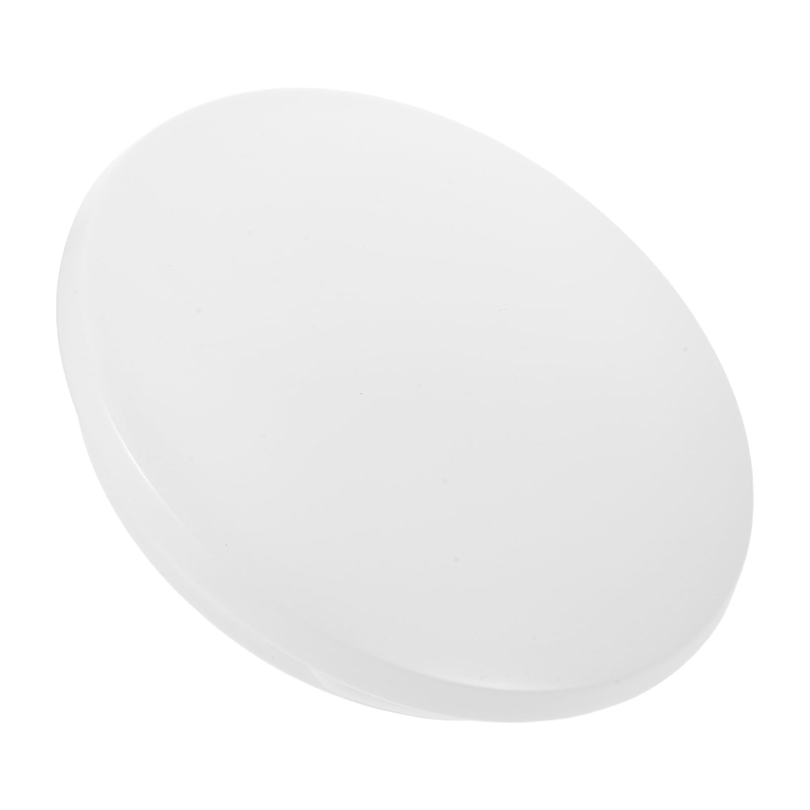 SOESFOUFU White Ceiling Fan Light Cover, 17cm/6.7" Tool-Free Frosted Acrylic Replacement Shade, Anti-Dust Replacement Shade for Ceiling Fan Light Fixtures