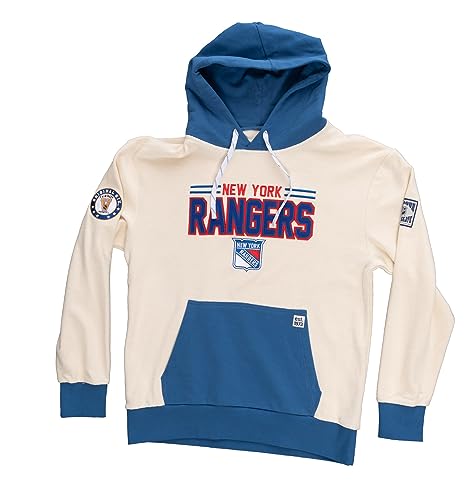 Sudadera con capucha retro NHL con tacto suave y bolsillo canguro funcional 5