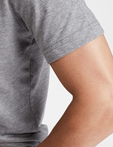 Image of Amazon Brand - Symbol Men Cotton Solid Round Neck Regular Fit T-Shirt (Pack of 5)