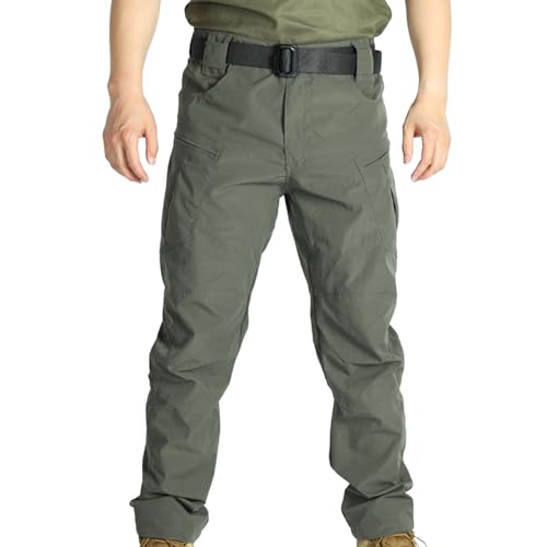for Mens Fall Summer Cargo Waterproof Straight Leg Basic Long Leg Pants Man 2025 Fashion