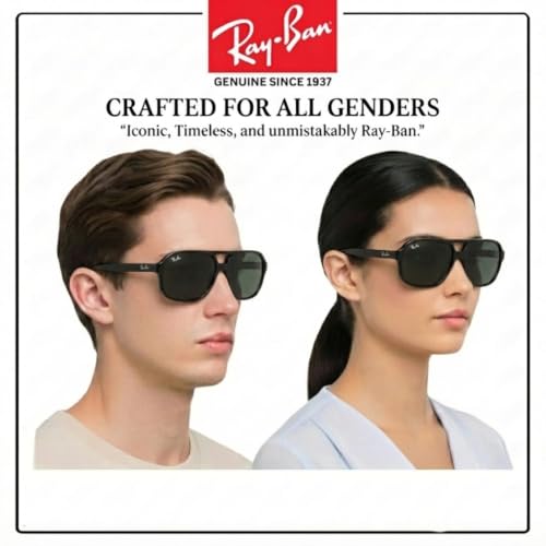 Image of Ray-Ban RB2205 BILL ONE Square-Round Sunglasses with Official Eyewear Kit