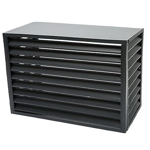 Dekoracyjna osłona AC, ochrona na każdą pogodę do centralnych klimatyzatorów, aluminiowa osłona, sprzęt zewnętrzny, ochrona prywatności, odporna na warunki atmosferyczne, akcesoria HVAC