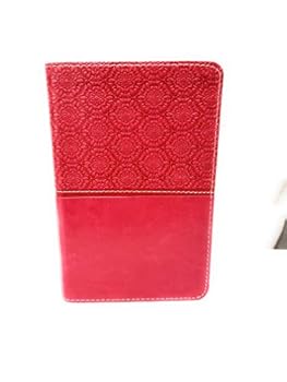 Imitation Leather Compact Thinline LeatherSoft Red NIV Holy Bible Small 6pt Font Book
