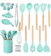 Amazon.com: 34pcs Kitchen Silicone Cookware Set, Silicone Cooking ...