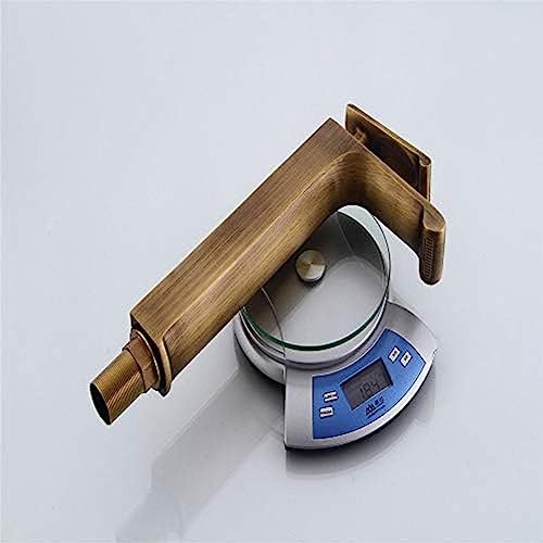 Robinet de salle de bain cascade rétro pour vasque à poser