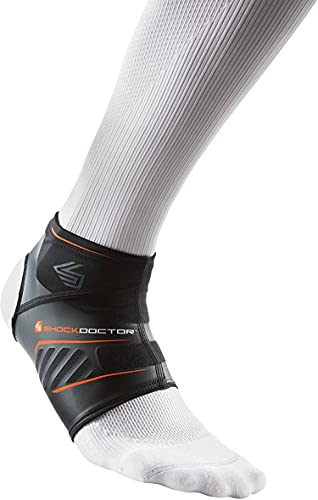 Manga para fascite plantar terapêutica Shock Doctor Runners, esquerda, Preto, X-Large