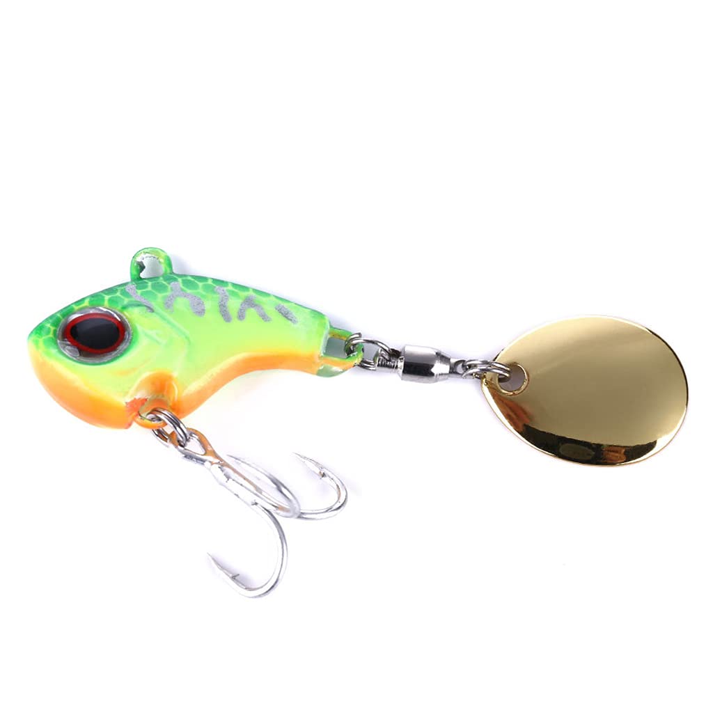 Amazon.co.jp: ZOZOYY スピナースプーン 釣りルアー 回転金属 9g