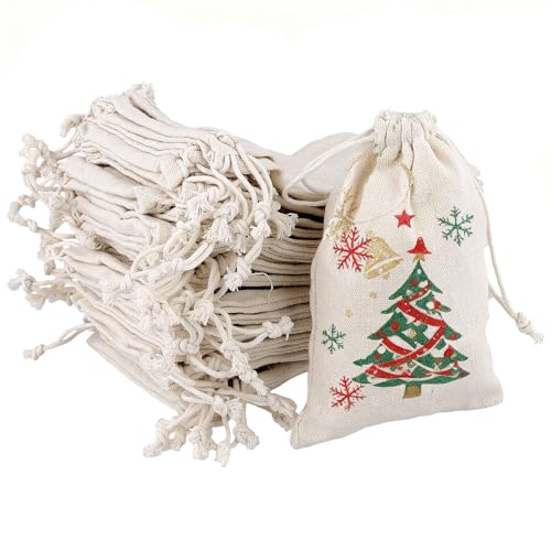 Sacs à cordon de serrage respirants 10x15cm | Sachet tissu emballage cadeau et bijoux