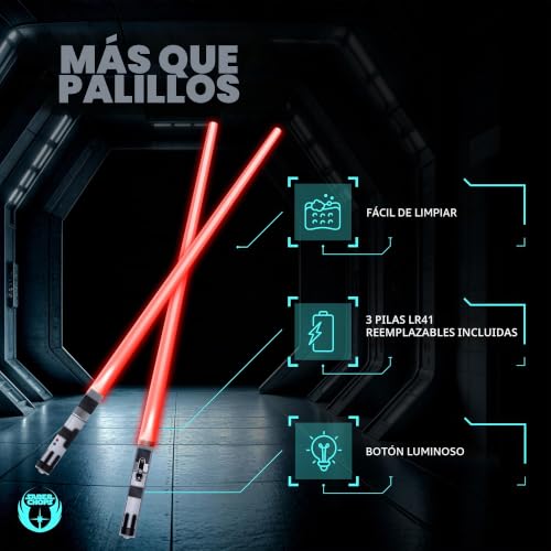 Palillos de sable de luz LED para solucionar cenas aburridas 6