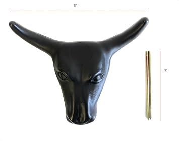 AJ Tack Youth Steer Head Roping Dummy, 11 in Horn Spread