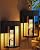 LWSOY 2-Pack Outdoor Wall Light Fixtures, Exterior Waterproof Lanterns, Porch Sconces Wall Mounted Lighting with E26 Sockets & Glass Shades, Modern Matte Black Wall Lamps for Patio Front Door Entryway