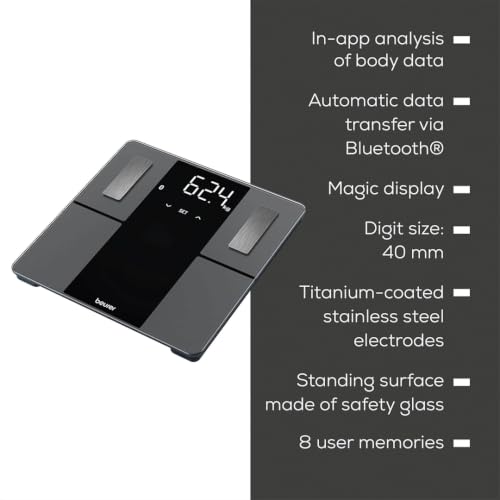 Image of Beurer BF 500 Super Black Edition Diagnostic Bathroom Scale