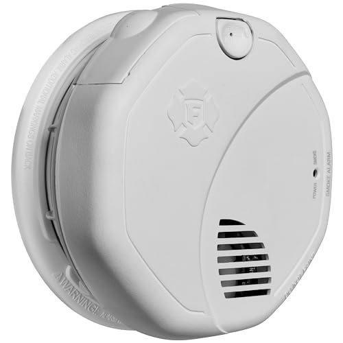 Image of First Alert Interconnect Hardwire Dual Sensor Smoke Alarm with Battery Backup, SM300-AC, 6-Pack