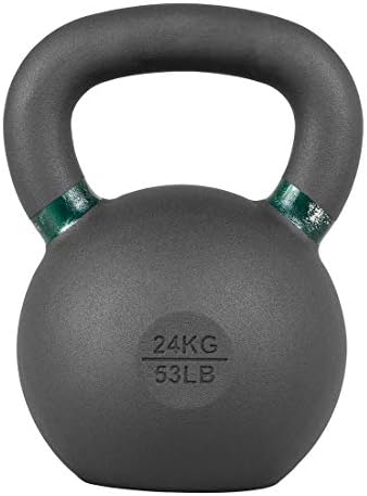Lifeline Kettlebell Weight – 24 kg/53 lb , Black