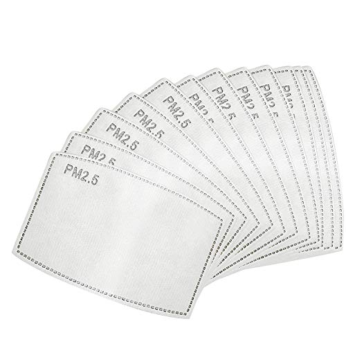 PM 2.5 Filter Activated Carbon Filter Replacement for Woodworking, Mowing, Sanding, Running, Cycling