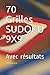 70 Grilles SUDOKU 9X9: Avec résultats