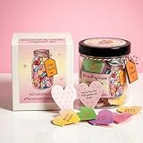 NFC Love Note Jar - Unique Valentines Day Gifts for Him or Her - 60 Daily Romantic Messages & Music - Cute Small Valentines Gifts for Boyfriend, Girlfriend, Husband, Wife - Cool Anniversary Gadget