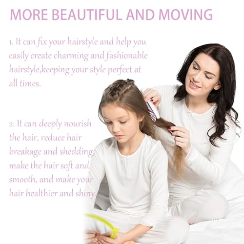 Coconut Oil Hair Styling Spray,Fluffy Volumizing Hair Spray, Hair Mousse for Volume Fine Hair,Hair Styling Products for Women and Men,Nourishing Shine Hair Care - Image 3