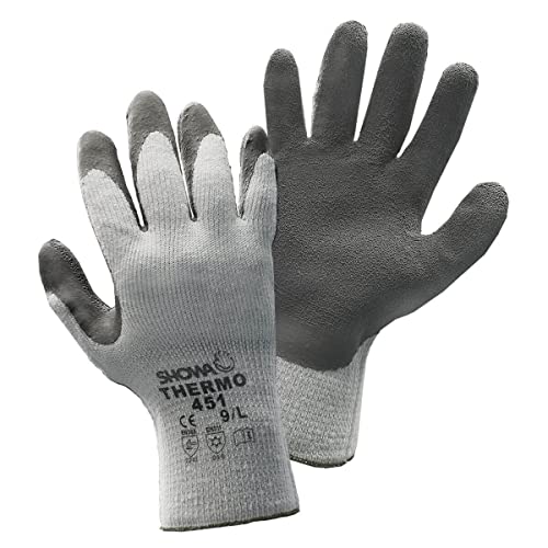 Gants Showa 451 Thermo Grip en taille L pour la protection thermique des mains