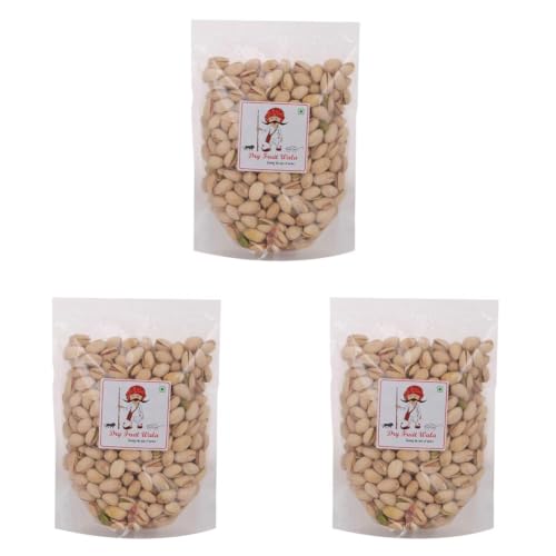 Image of Dry Fruit Wala American Pistachios Roasted Salted 1kg (Pack of 3)