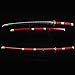 One Piece Roronoa Zoro Sandai Kitetsu 1045 Carbon Steel Katana Sword Wooden Sheath Great for Cosplay/Collection