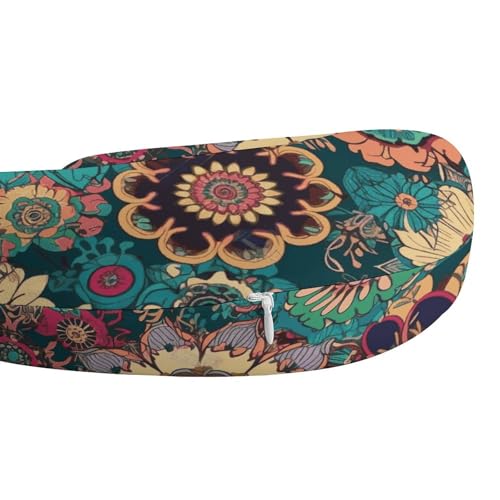 Almohada de espuma viscoelástica en forma de U tamaño único miniatura 4