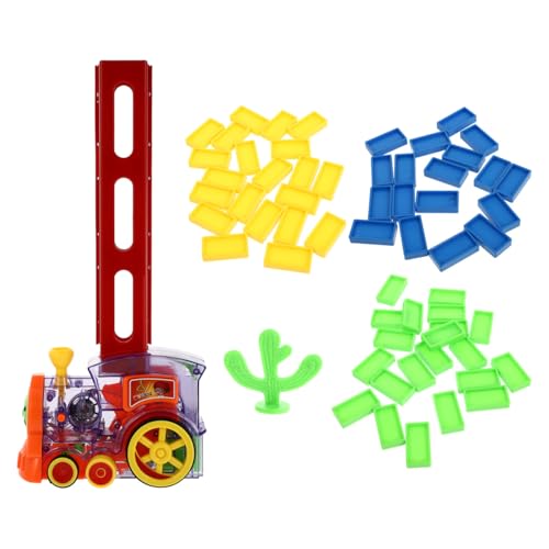 Train domino transparent pour garçon et fille, une idée de cadeau éducatif parfaite