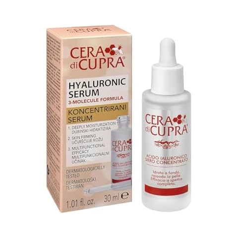 CERA DI CUPRA Hyaluronic Acid Concentrated Serum - Hydrating and Tightening Face Skin Care Formula (1.01 Fl Oz / 30 ml) Cover