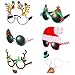 Ocean Line Novelty Christmas Glasses - 6 Pack Creative Funny Eyewear, Happy New Year Celebration, Holiday Costume Party Supplies Decoration for Kids and Adults