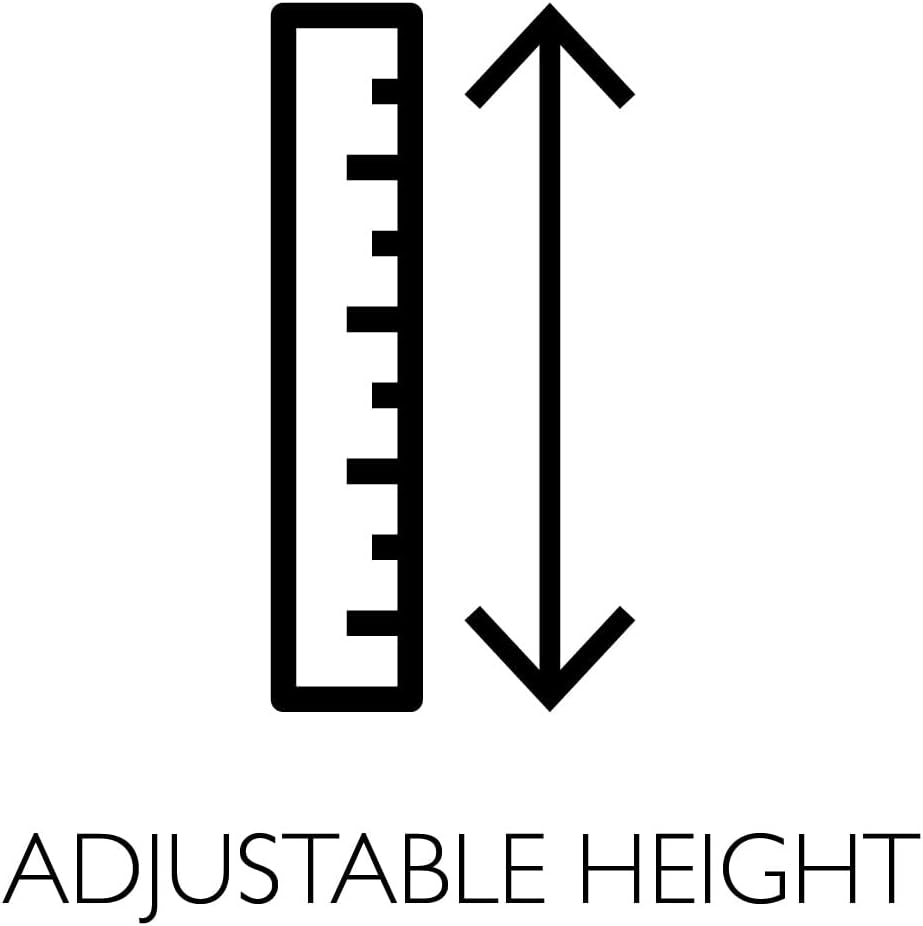 Leick Home 10042WH Adjustable Height Swivel Stool with Chrome Base, Set of 2, White