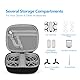 JSVER Kompakte Neo Tasche,Tragetasche für DJI Neo Tragbare Aufbewahrungstasche PU Reisetasche für DJI Neo Fly More Combo Drohne und Zubehör-Schwarz
