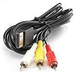 RCA AV A/V for Sega Dreamcast Stereo Audio Video TV Adapter Cable